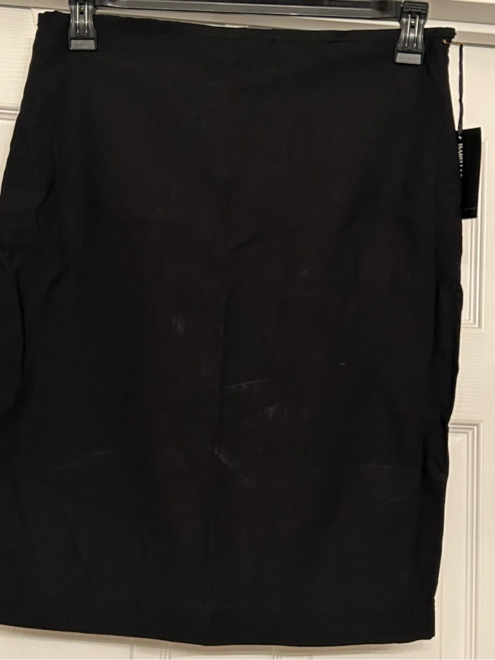 Isabella Rodriguez Black Skirt with Branded Waistband Size 8 🆕